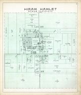Hiram Hamlet, Portage County 1900